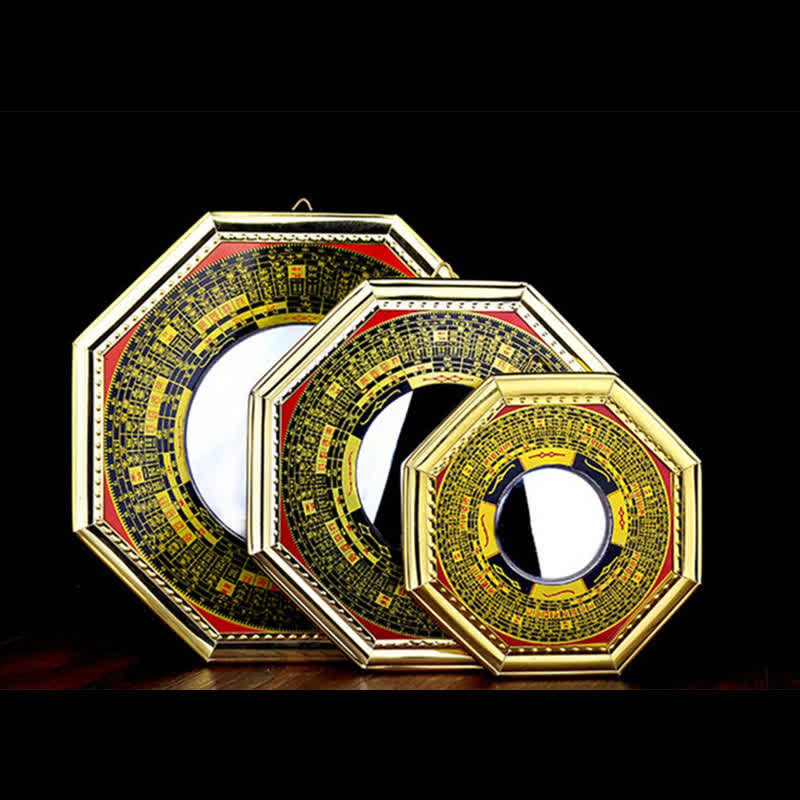 Carte Feng Shui Bagua Équilibre Harmonie Salon Carte Énergie Miroir