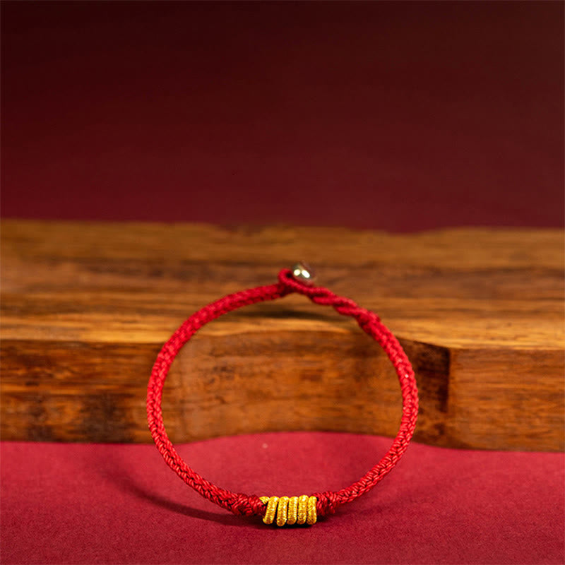 Bracelet tressé en corde avec nœud King Kong fabriqué à la main par Buddha Stones
