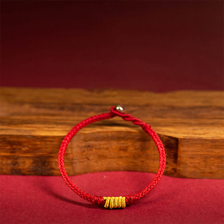 Bracelet tressé en corde avec nœud King Kong fabriqué à la main par Buddha Stones
