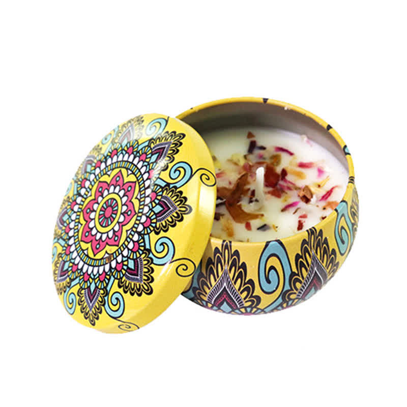 Bougie parfumée à la cire de soja au thé blanc, fleur de gingembre, lavande et gardénia, cadeau pour la famille et les amis - Répulsif anti-moustiques à la citronnelle - image 21