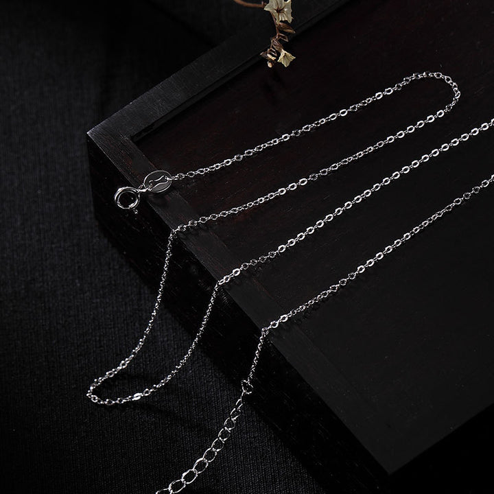 Collier pendentif calme en Buddha Stones Zen Cairn Labradorite Divers cristaux - Chaîne de type O 18 po (46 cm) - image 37
