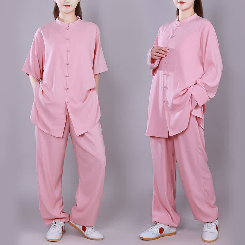 Ensemble de vêtements unisexe en coton et lin avec Buddha Stones , Tai Chi, Qigong, méditation, prière, pratique spirituelle zen - image 10