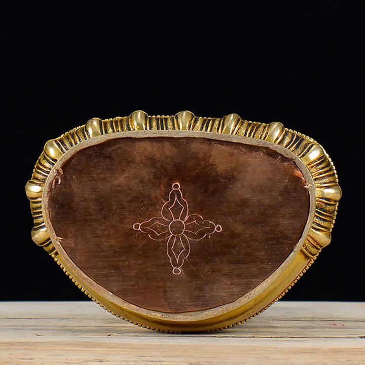 Statue décorative en cuivre de la compassion de Bouddha Shakyamuni - image 12