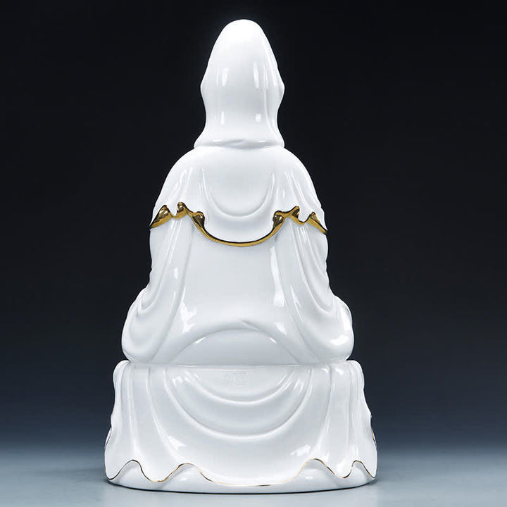 Statue en céramique du succès du Bodhisattva Avalokitesvara de Chenrezig, décoration de la maison - image 6