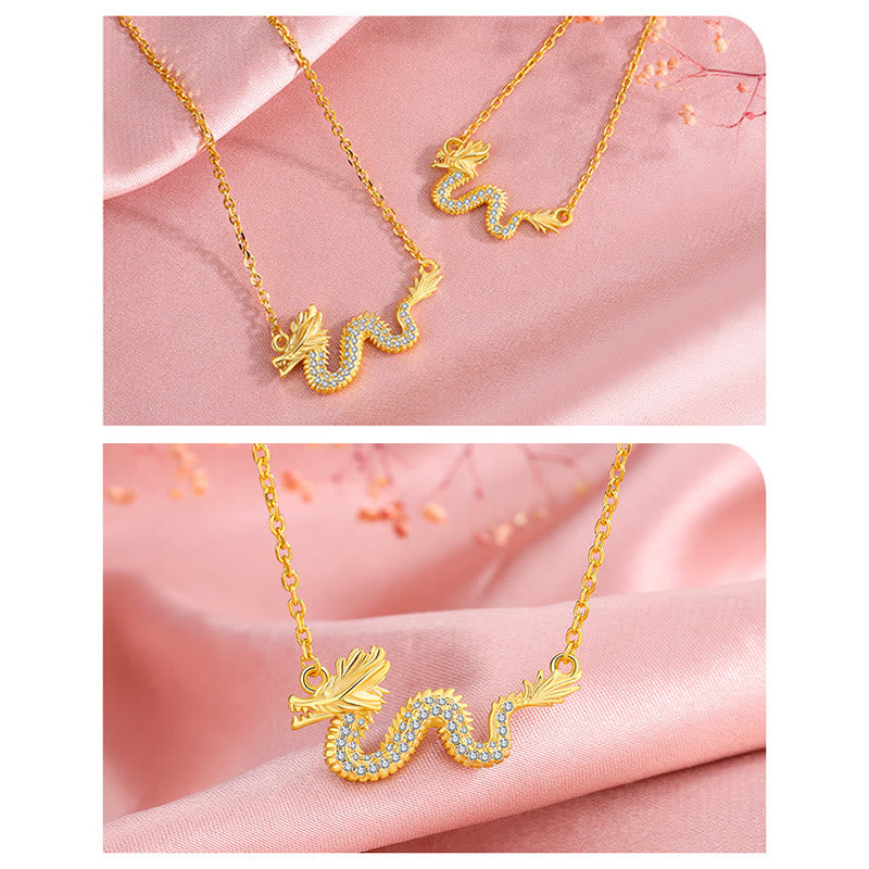 Collier avec pendentif porte-bonheur en argent sterling 925 avec Buddha Stones Année du Dragon