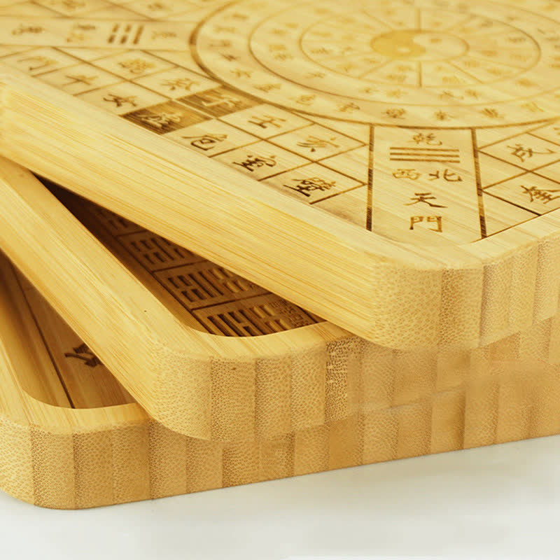 Carte Feng Shui Bambou Bagua Carte Harmonie Énergie