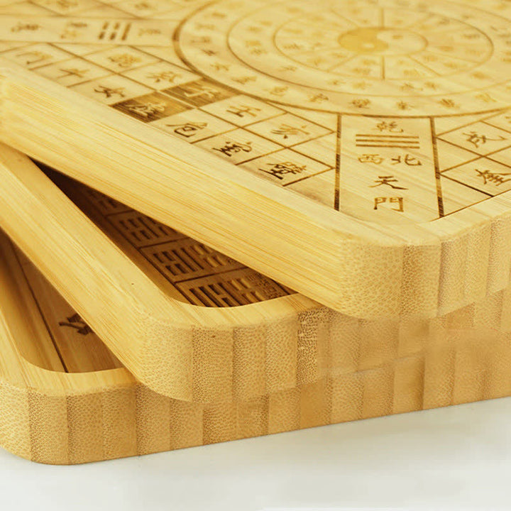 Carte Feng Shui Bambou Bagua Carte Harmonie Énergie