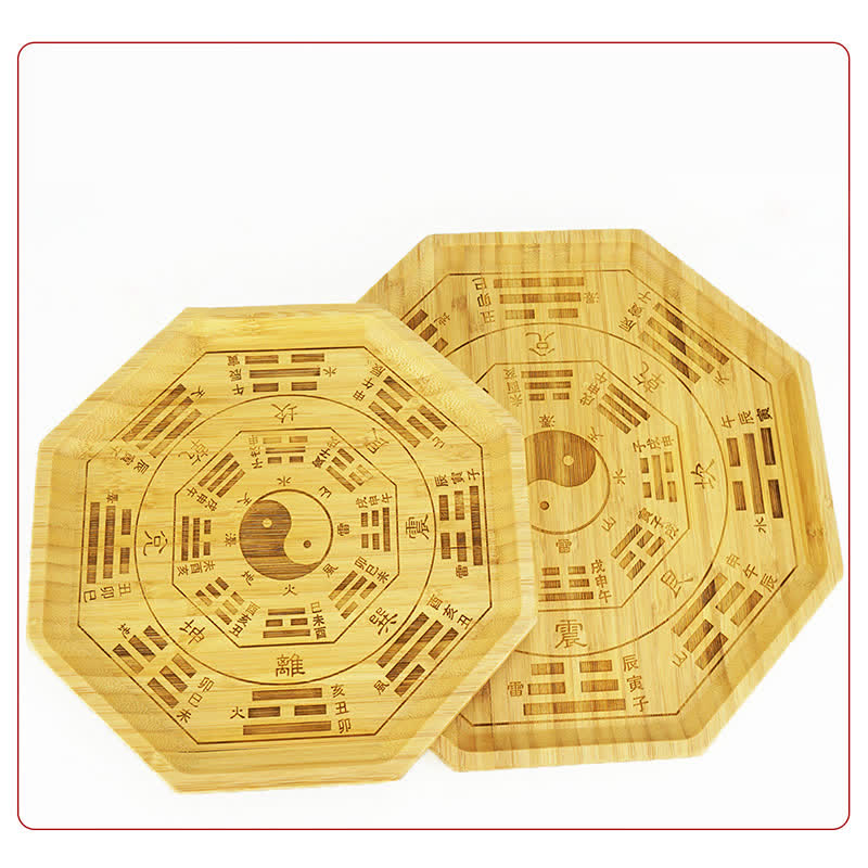Carte Feng Shui Bambou Bagua Carte Harmonie Énergie