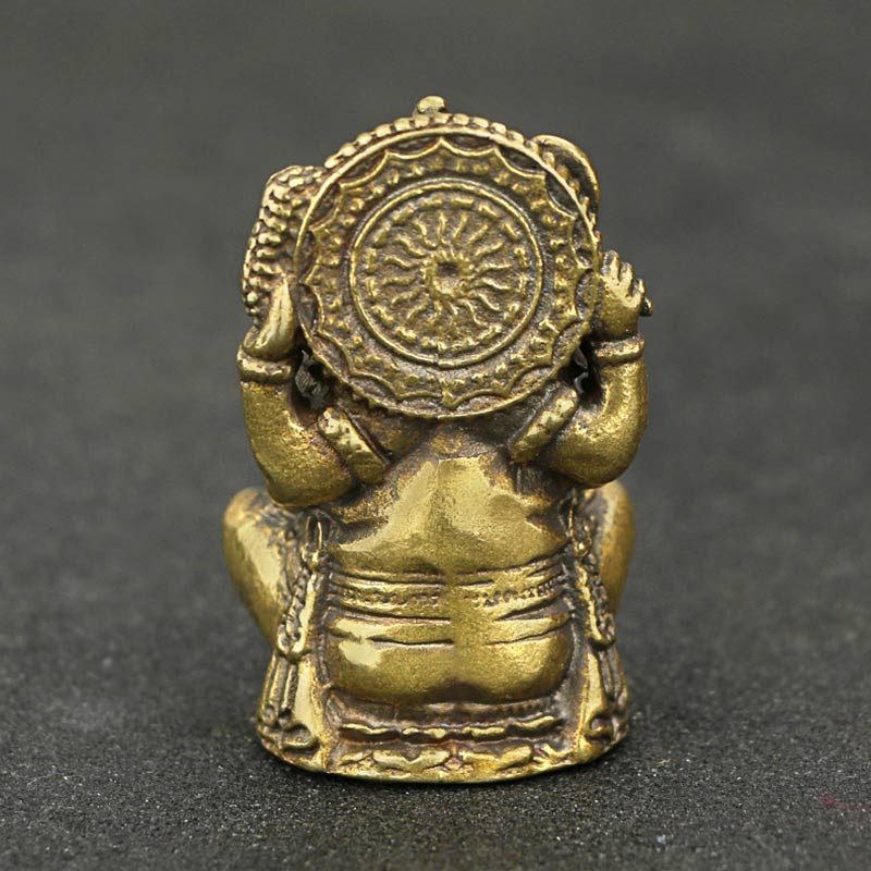 Statue d'éléphant Ganesh Ganpati Richesse Décoration d'intérieur