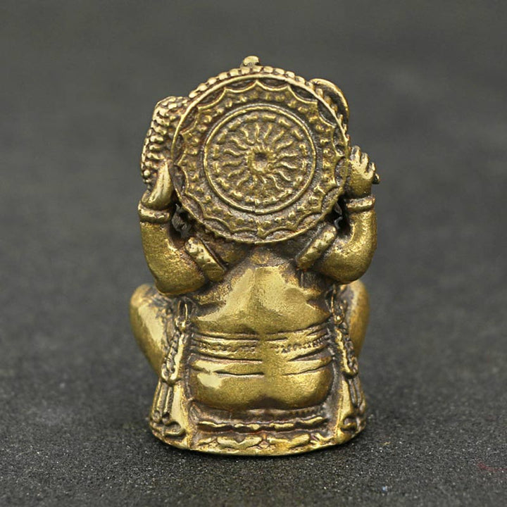 Statue d'éléphant Ganesh Ganpati Richesse Décoration d'intérieur