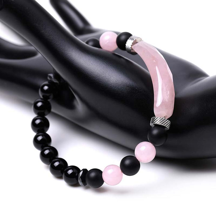 Bracelet de guérison en aventurine bleue naturelle en Buddha Stones