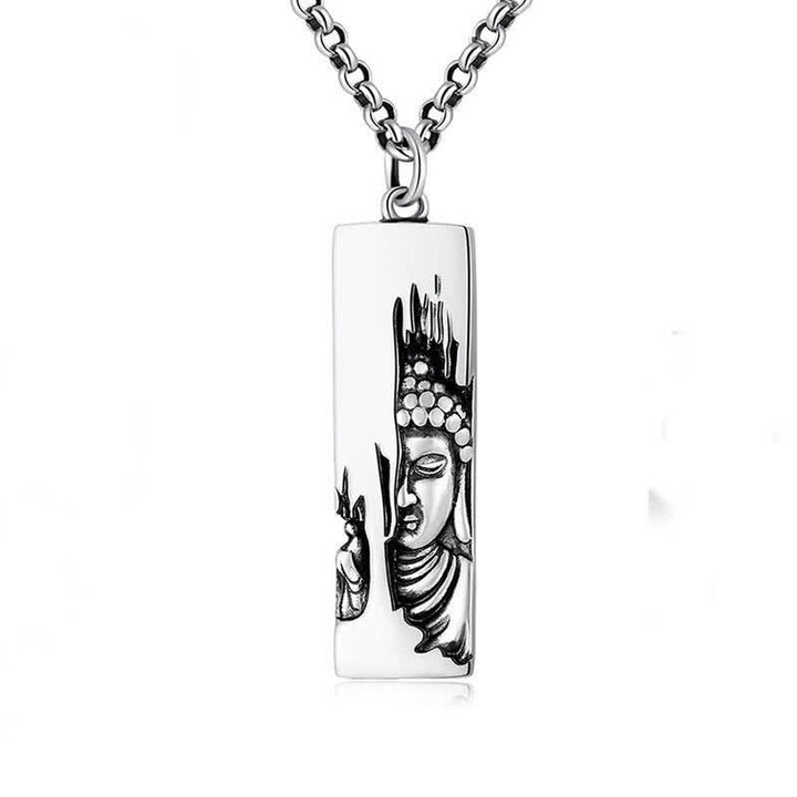 Buddha Stones pendentif porte-bonheur avec amulette de protection et de force du Bouddha Tathagata - Bouddha + chaîne de 80 cm - image 10