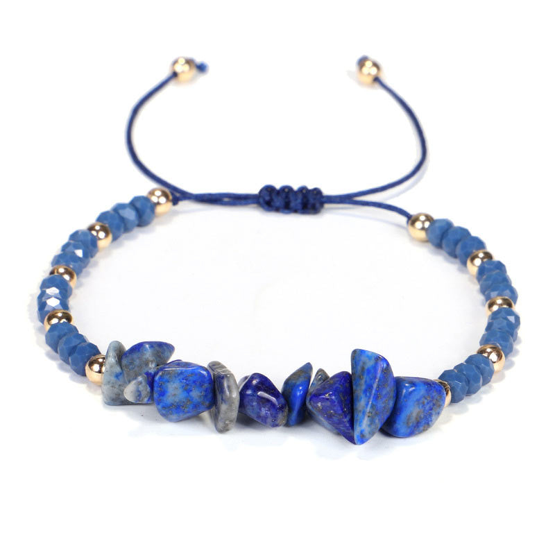 Bracelet tricoté purifiant en améthyste Buddha Stones