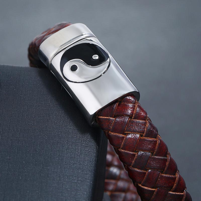 Bracelet d'équilibre FengShui Yin Yang Buddha Stones - image 5