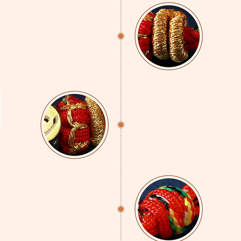 Bracelet en corde tressée en argent avec Buddha Stones et signe du zodiaque chinois - image 12