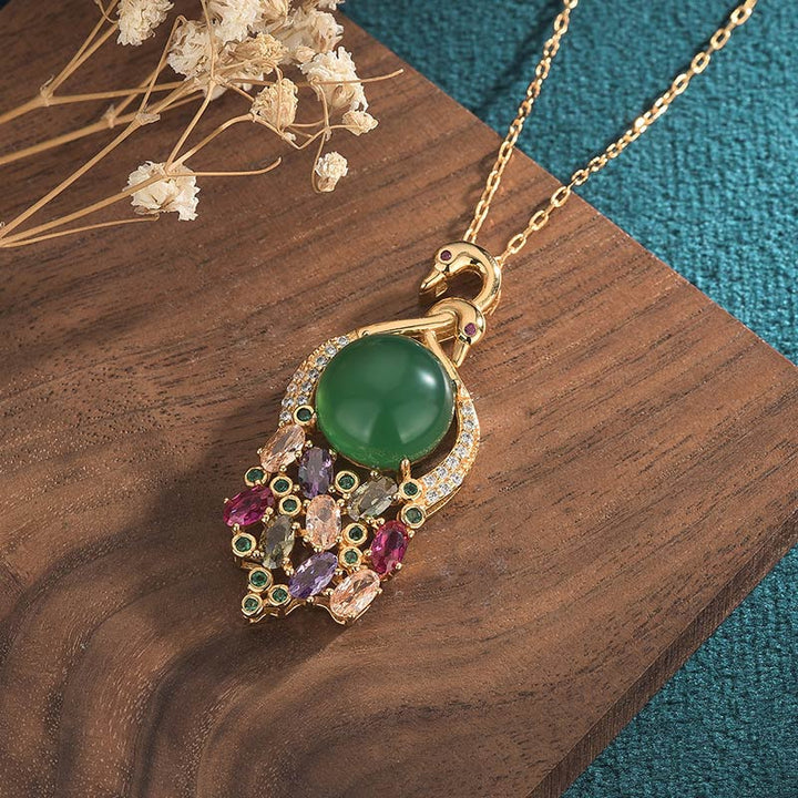 Collier avec Buddha Stones