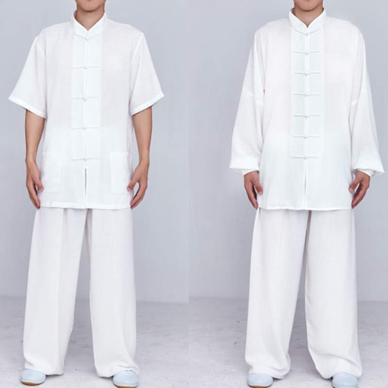 Ensemble de vêtements unisexe brodés Buddha Stones, méditation, prière zen, Tai Chi spirituel, Qigong - image 18