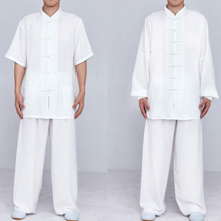 Ensemble de vêtements unisexe brodés Buddha Stones, méditation, prière zen, Tai Chi spirituel, Qigong - image 18