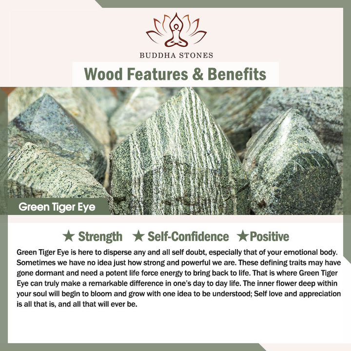 Bracelet en cuir avec Buddha Stones , œil de tigre, hématite, roche de lave, onyx noir, lazurite et perles de lapis-lazuli, pour une protection et une force renforcées - image 16