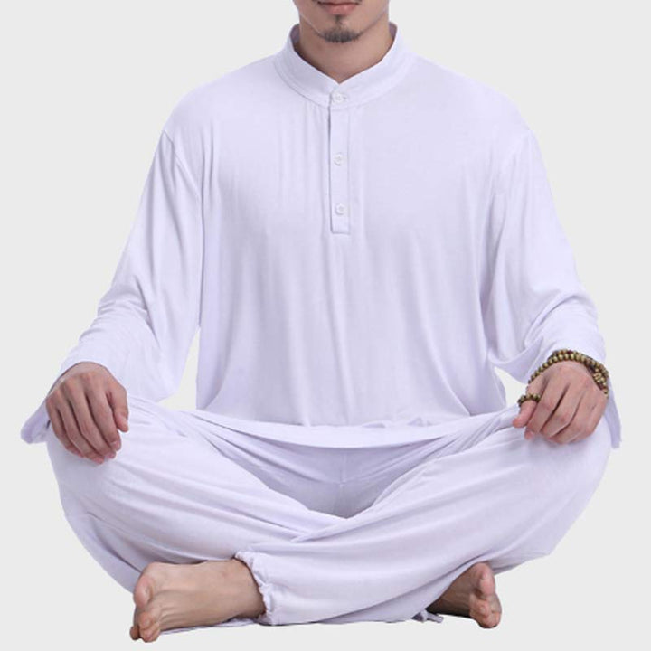 Ensemble de vêtements pour hommes Buddha Stones la méditation, la prière, le yoga, le zen, le tai-chi - image 15