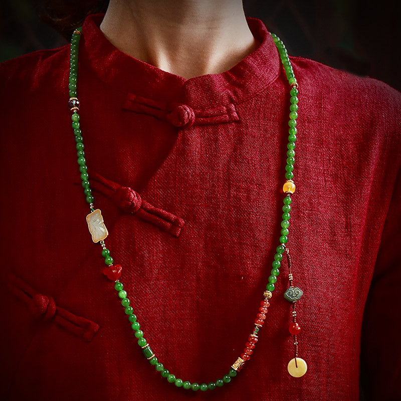 Bracelet Mala Buddha Stones