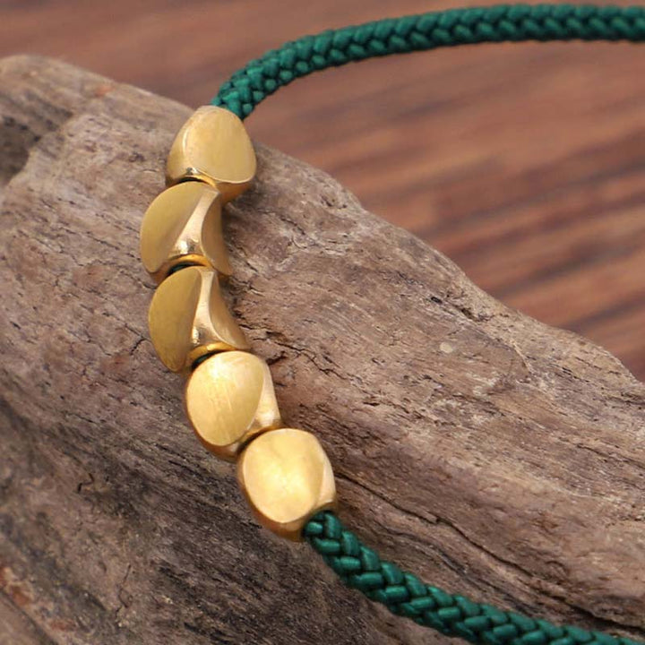 Ensemble de 3 bracelets tibétains en Buddha Stones avec protection et chance