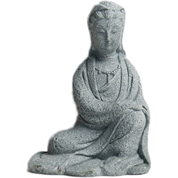 Buddha Stones Statue d'Avalokitesvara Bénédiction Décoration de la maison - image 17