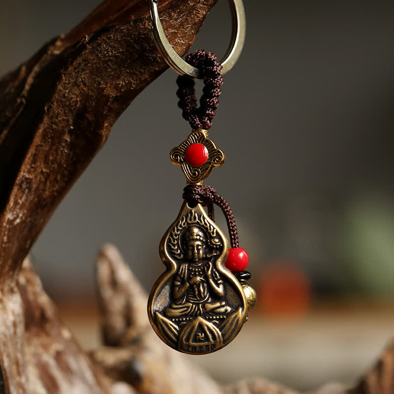 Porte-clés de bénédiction du Bouddha Bodhisattva Mahasthamaprapta