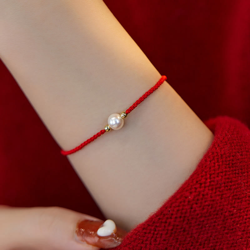 Bracelet tressé en Buddha Stones