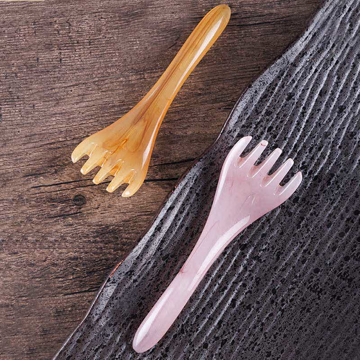 Ensemble d'outils de massage Gua Sha en résine