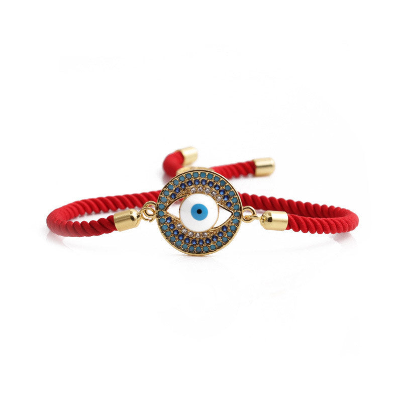 Bracelet de protection contre le mauvais œil en Buddha Stones