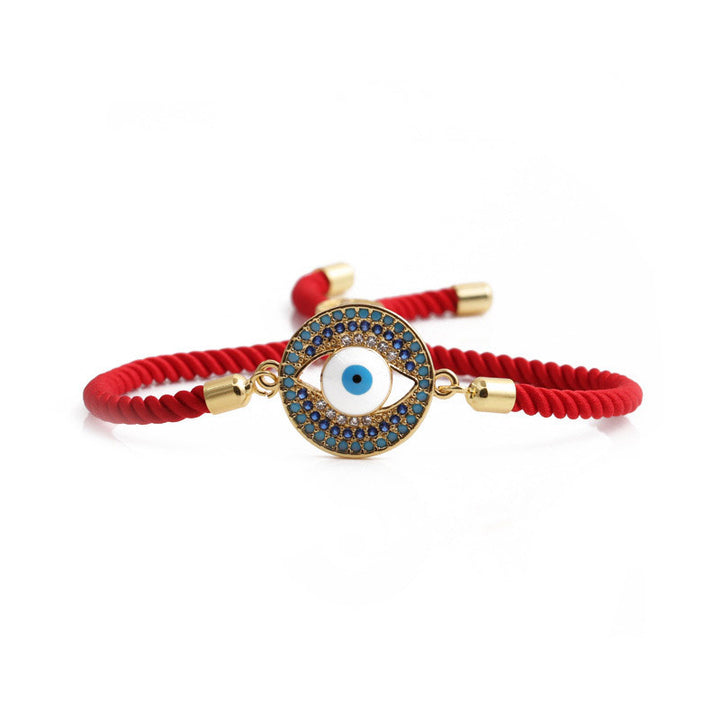 Bracelet de protection contre le mauvais œil en Buddha Stones