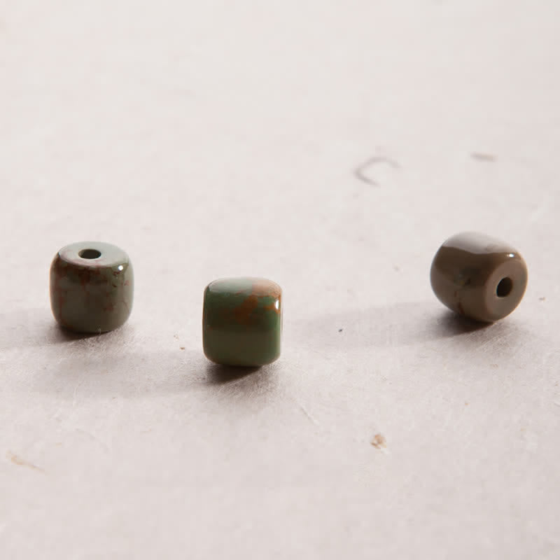 Bracelet Mala 108 Buddha Stones, citrine, bois de santal, turquoise, protection et prospérité - image 20