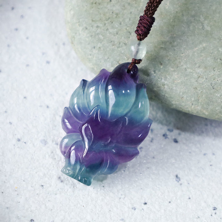 Collier de protection avec pendentif en Buddha Stones dorés - image 3