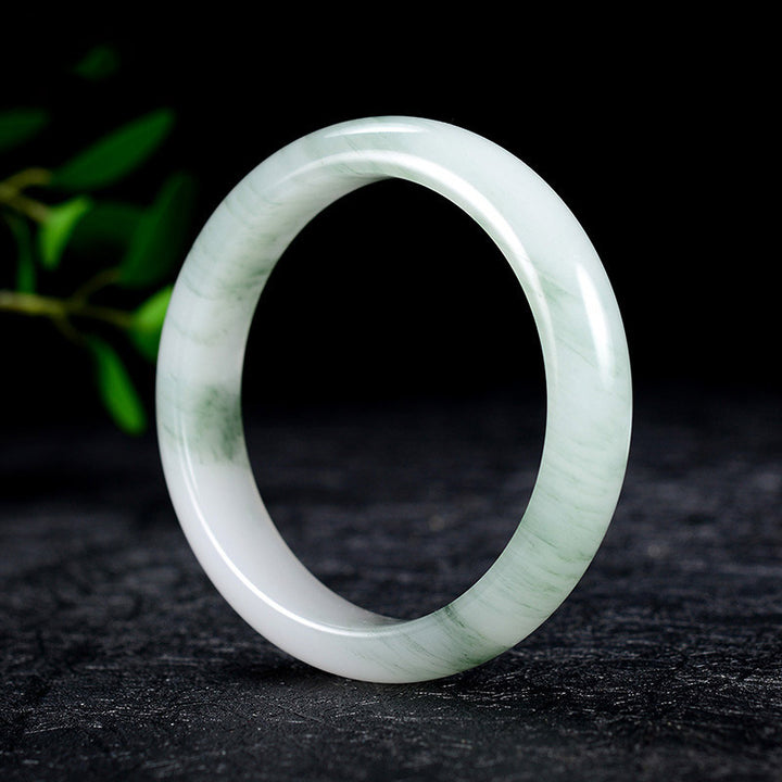 Bracelet de guérison porte-bonheur en jade naturel