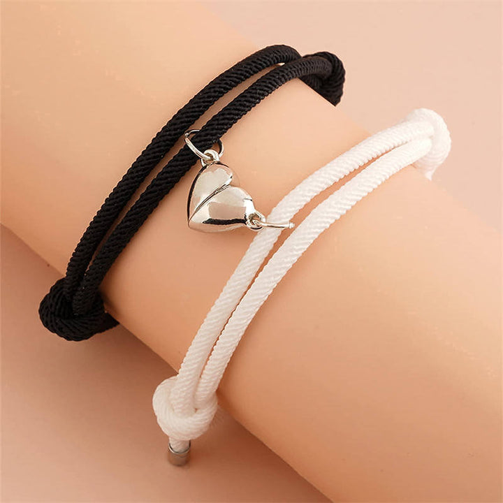 Lot de 2 bracelets magnétiques pour couple