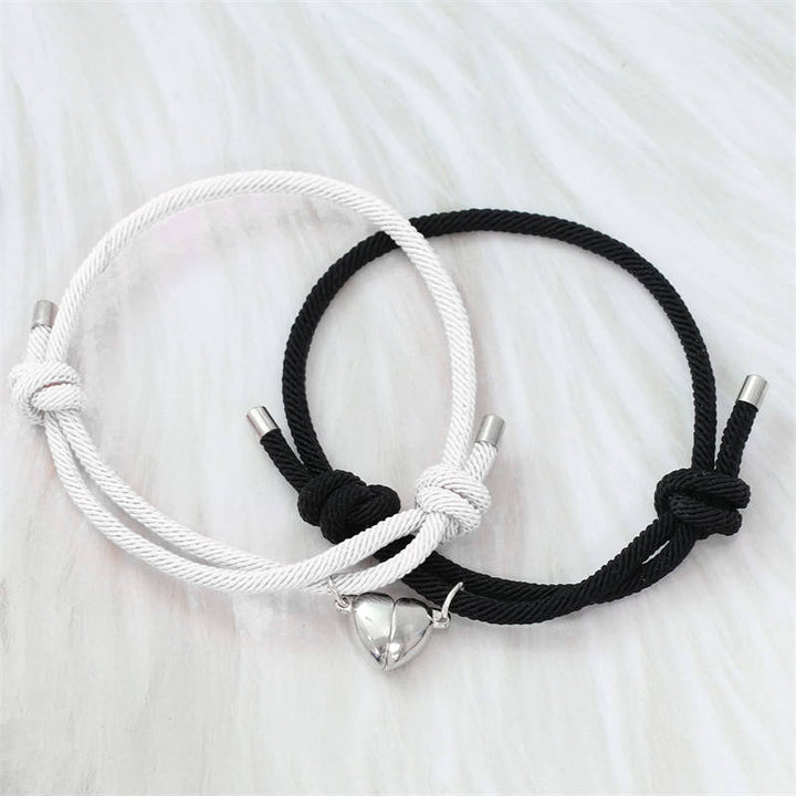 Lot de 2 bracelets magnétiques pour couple