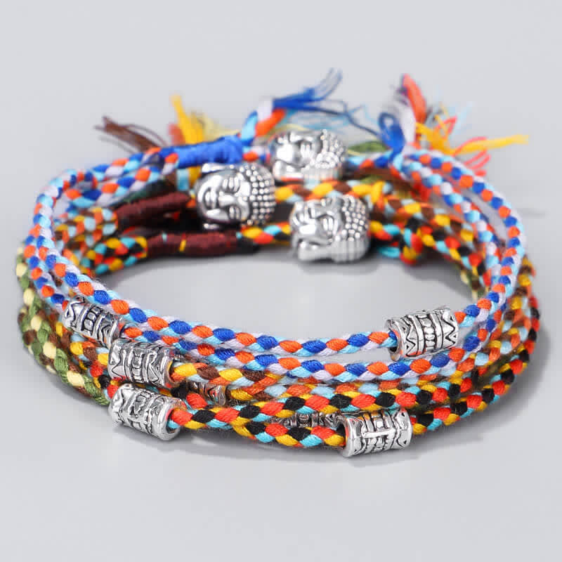 Bracelet de sérénité avec tête de Buddha Stones - image 1