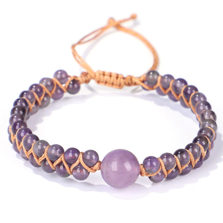 Bracelet de protection en pierre œil de tigre bleu divin Buddha Stones