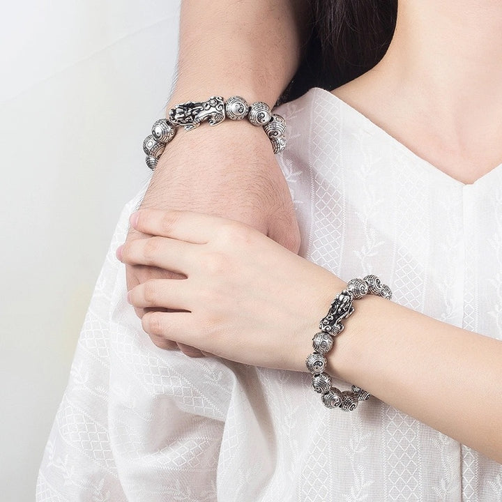 Bracelet tibétain Feng Shui PiXiu Buddha Stones