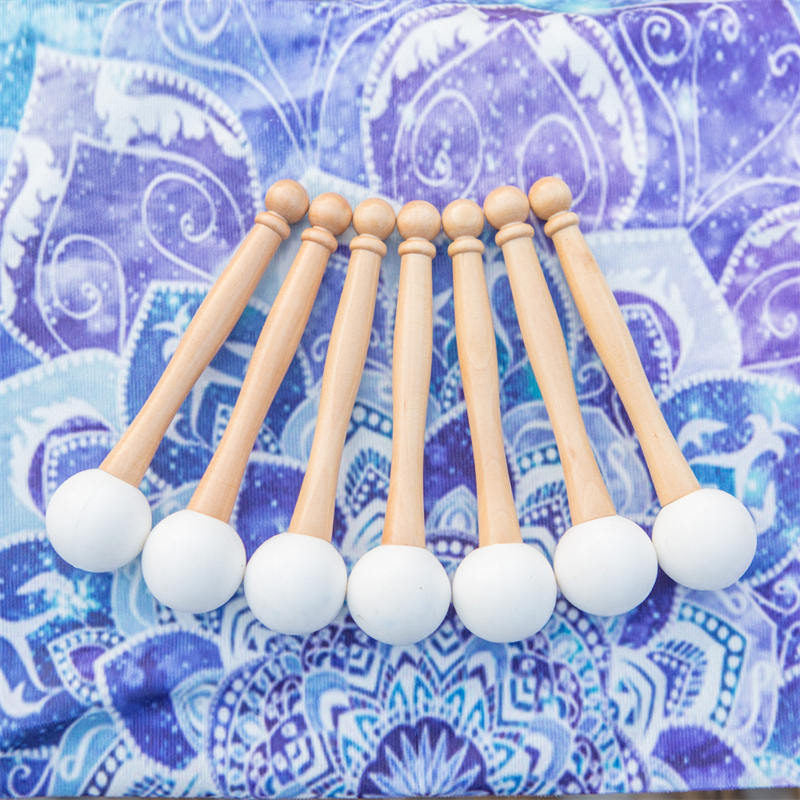 Bol chantant en cristal tibétain, couleur bonbon, fait main, pour le yoga et la méditation de pleine conscience - image 12