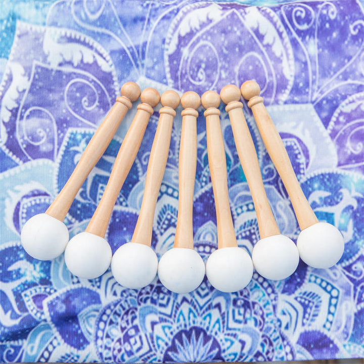 Bol chantant en cristal tibétain, couleur bonbon, fait main, pour le yoga et la méditation de pleine conscience - image 12