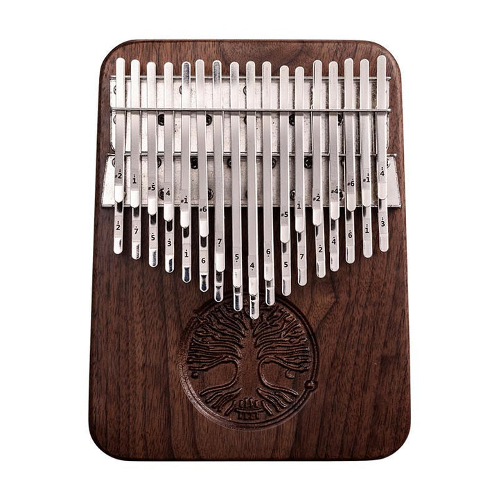 Piano à pouce Kalimba 34 touches avec motif arbre de vie, piano à doigts portable Marimba