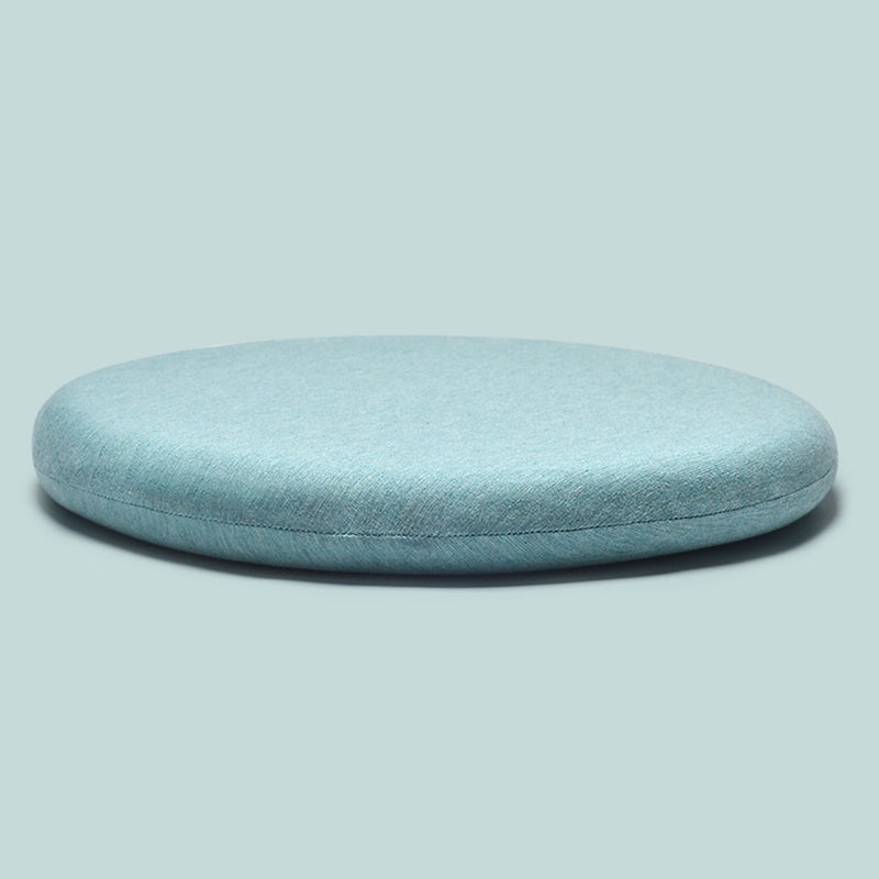 Coussin de siège de méditation en mousse à mémoire de forme, coussin de chaise, décoration pour la maison et le salon - 40 x 40 x 4 cm - Bleu poudré - image 10