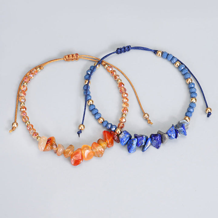 Bracelet tricoté purifiant en améthyste Buddha Stones