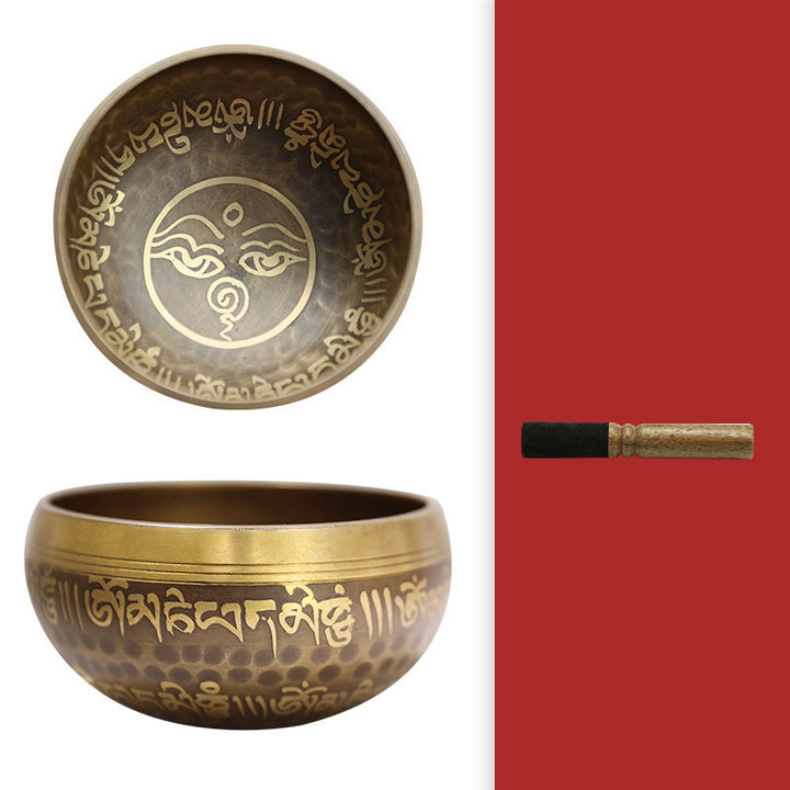 Bol chantant tibétain artisanal pour le yoga et la méditation - image 10