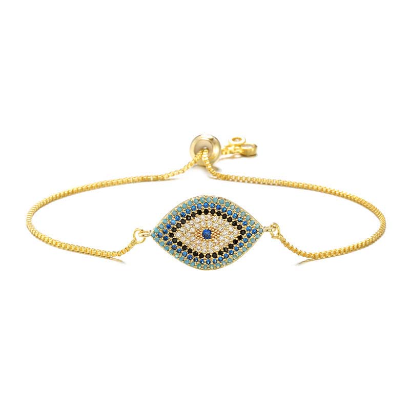Bracelet de guérison et de protection contre le mauvais œil en Buddha Stones