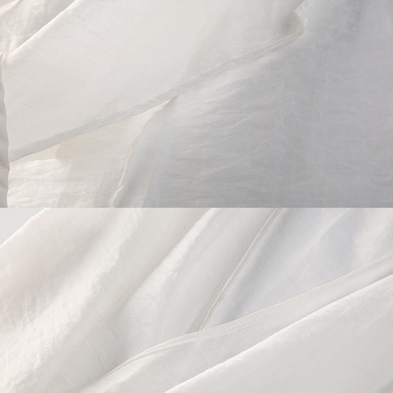 Buddha Stones Simple Motif Blanc Beige Méditation Spirituelle Zen Pratique Yoga Vêtements Vêtements pour Femmes - image 6