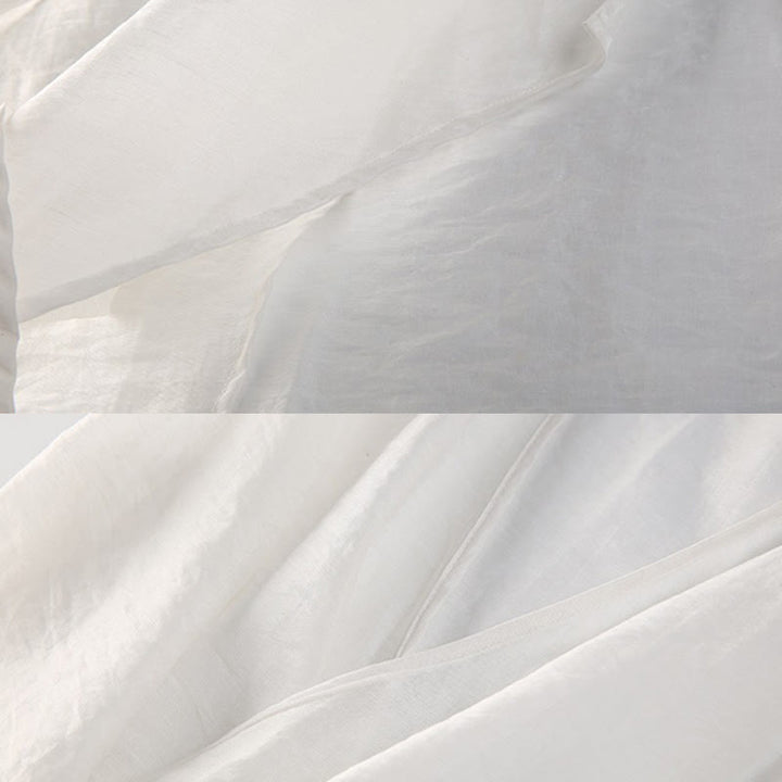 Buddha Stones Simple Motif Blanc Beige Méditation Spirituelle Zen Pratique Yoga Vêtements Vêtements pour Femmes - image 6