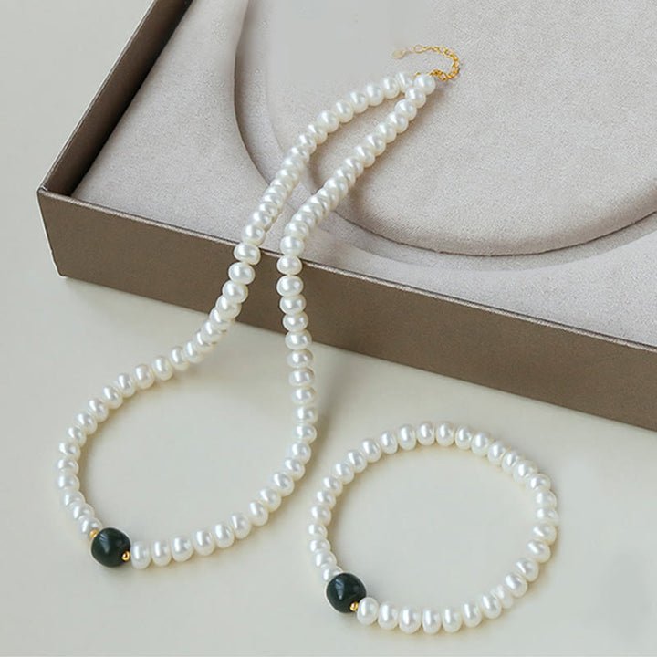 Buddha Stones en argent sterling 925 avec perles naturelles Hetian Jade Aigue-marine Sagesse Sincérité Bracelet